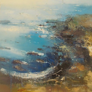 paisaje marino abstracto 091 Pinturas al óleo